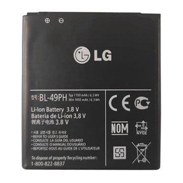 باتری اورجینال ال جی Optimus LTE Tag مدل BL-49PH ظرفیت 1700 میلی آمپر ساعت